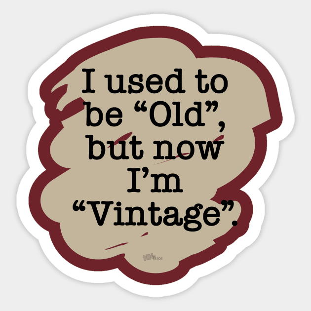 Old/Vintage Sticker by NN Tease